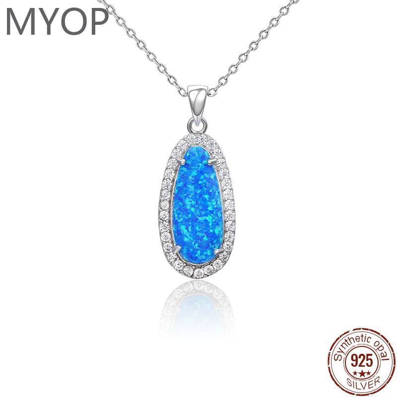 XYOP 2024 Jewelry 925 Sterling Silver Jewelry Opal Pendant is usually light and lively daily commute casual date good to wear