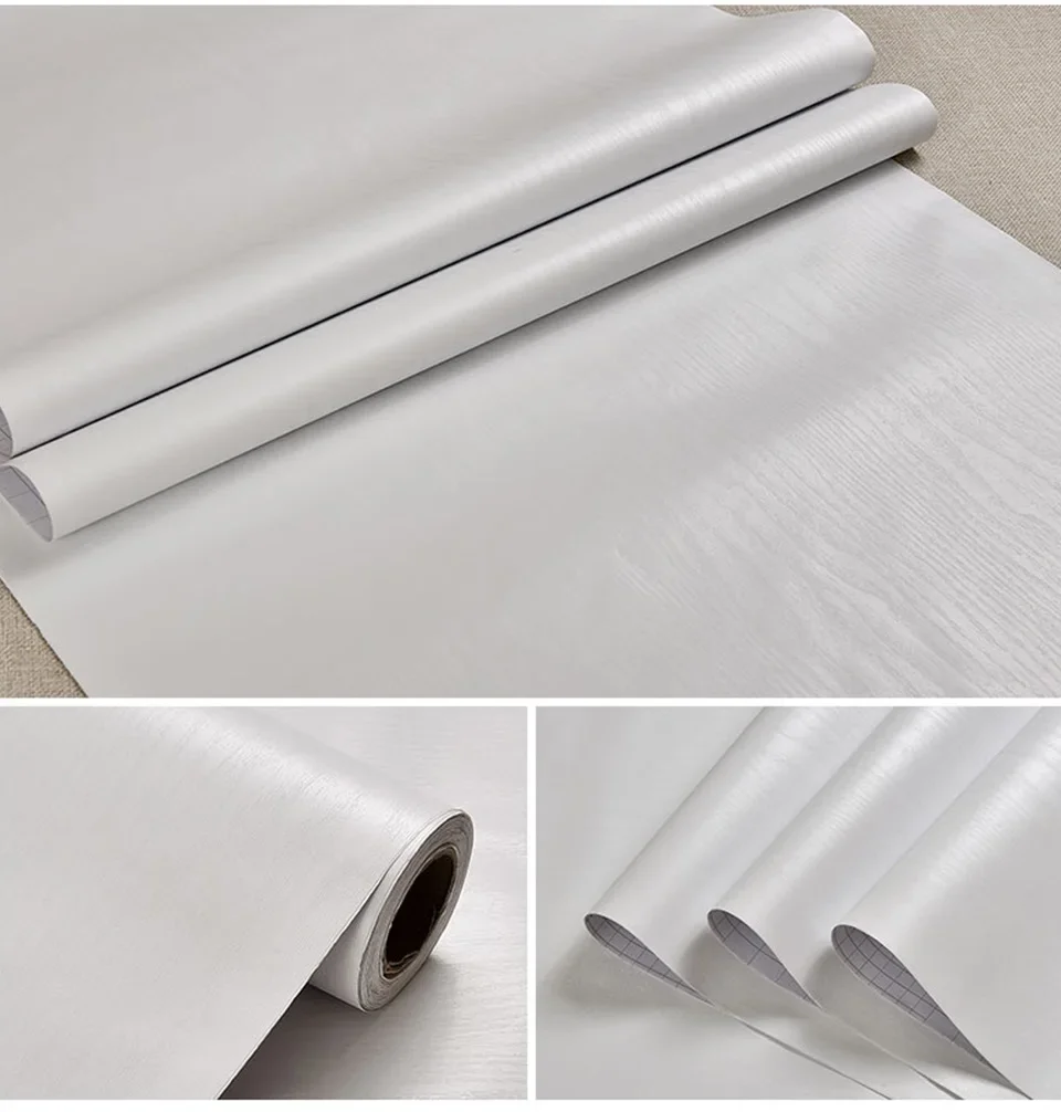 Holzmaserung DIY Aufkleber PVC selbstklebende wasserdichte Tapeten Renovierung Möbel Wandaufkleber Home Decor klebrige Papieraufkleber – Detail 4