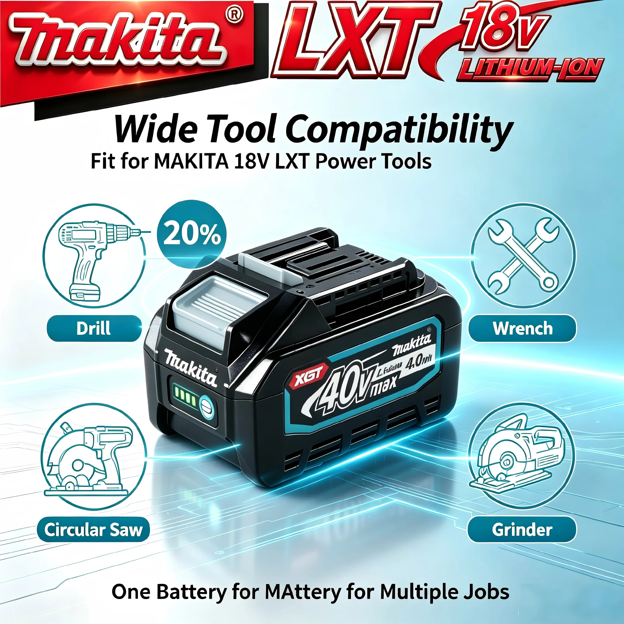 Bateria de Lítio de Alta Capac - Makita Power Tools Xgt avaliação e preço