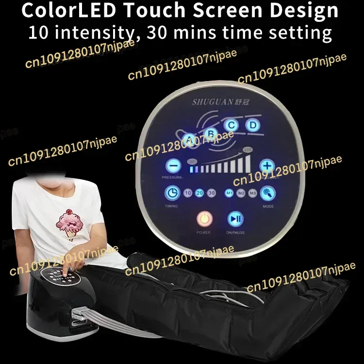 2025Normatec 4 camere rilassatore muscolare sistema di terapia di compressione della pressione dell'aria massaggiatore per gambe macchina per stivali di recupero