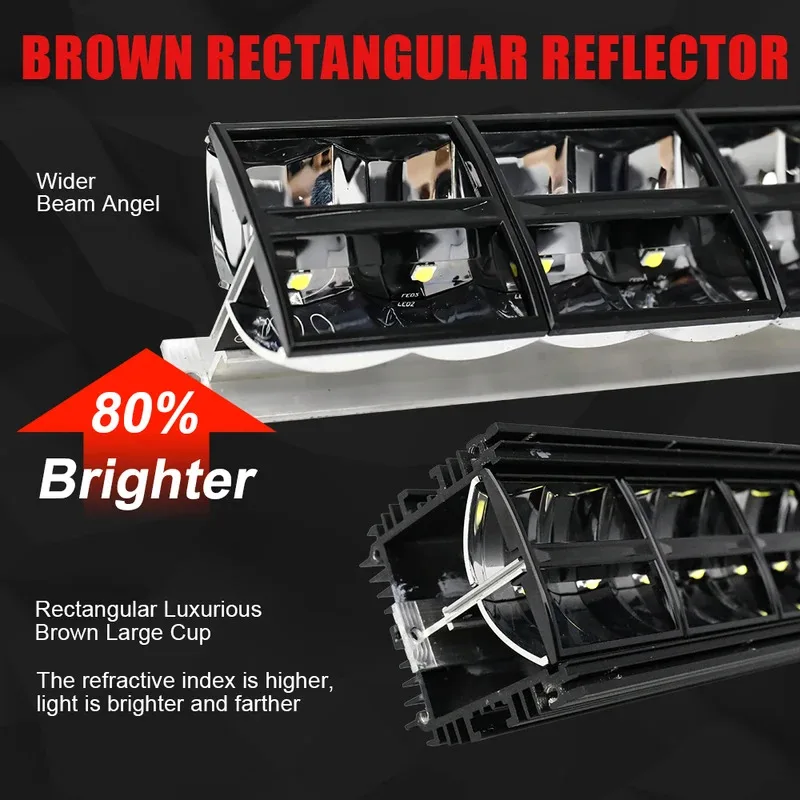 

Super bright 52'' inch bar led light,Offroad ATV UTV 52inch car roof led light bars off road lights 4x4