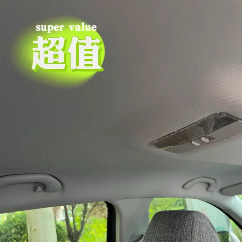 

By Meters Automotive Interior Trim Cloth Foam Backed Car Headliner Fabric Universal Size Car Roof Liner for Old Car Restoration