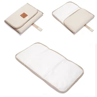 Tapis à langer imperméable pour bébé, multicolore, Portable, pour l'extérieur, doux 2