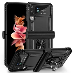 Hard Strong Folding Design Phone Case for Samsung Galaxy Z Flip4 Flip 4 5G Flip3 Flip 3 Non-Slip Protective Cover