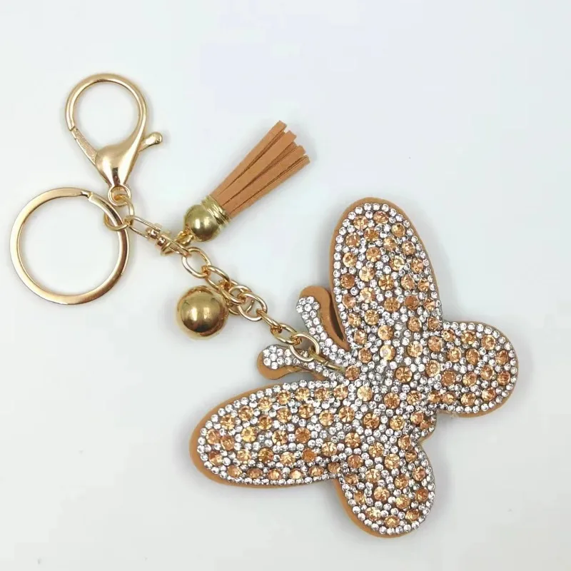 Adorable Rhinestone - decorated Butterfly Key Accessories, Trendy Choice - Image 4
