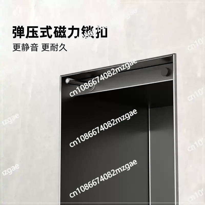 Stainless Steel Embedded Toilet Niche Brush - usage example