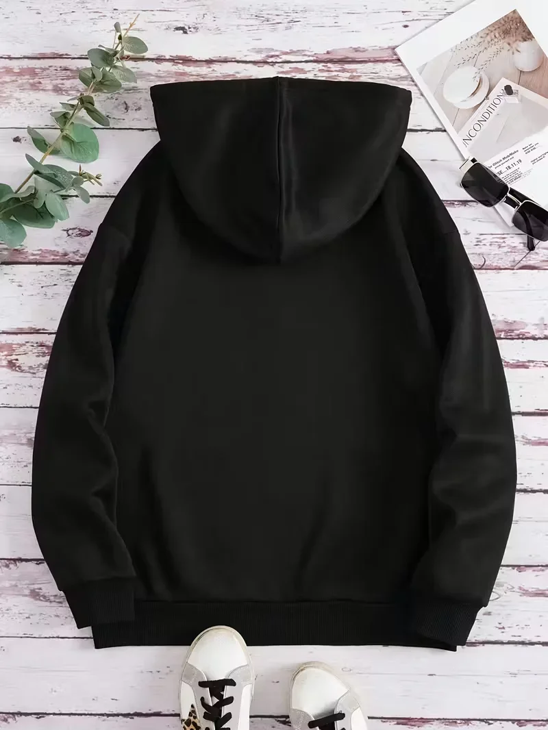 Disney Goofy Minnie Mickey Couple Zipper Hoodies Fleece Sweatshirt Fleece Women's Men Cotton Autumn Winter Pullover Oversized