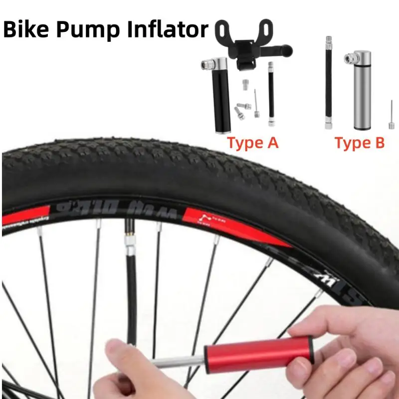 Mini Bike Pump 120 PSI High Pressure Cycling Hand Air Pump For Bicycle Tire Inflator For Shrader MTB Mountain Bicycle Bike Tire