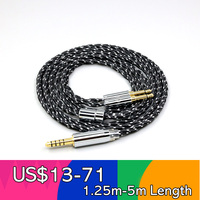 OCC Mix OFC Twisting Nylon Earphone Cable For Sivga LUAN  sivga p2 pro Aune AR5000 FiiO JT1 LN008698