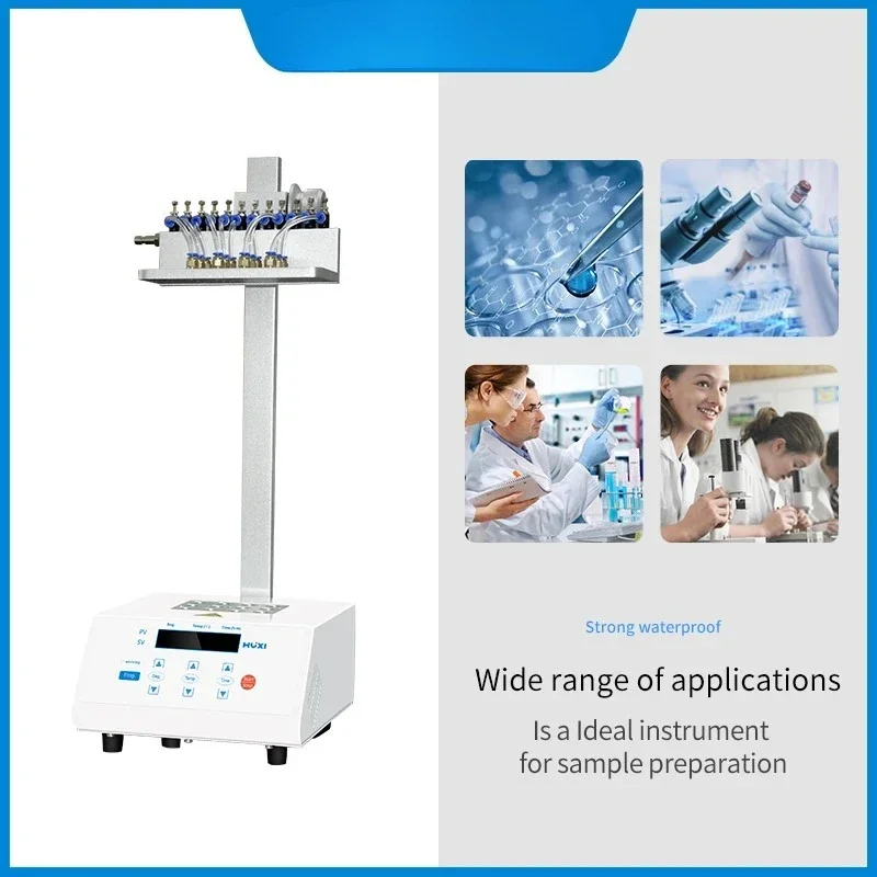 

12-Position High-Capacity Dry Bath Nitrogen Evaporator