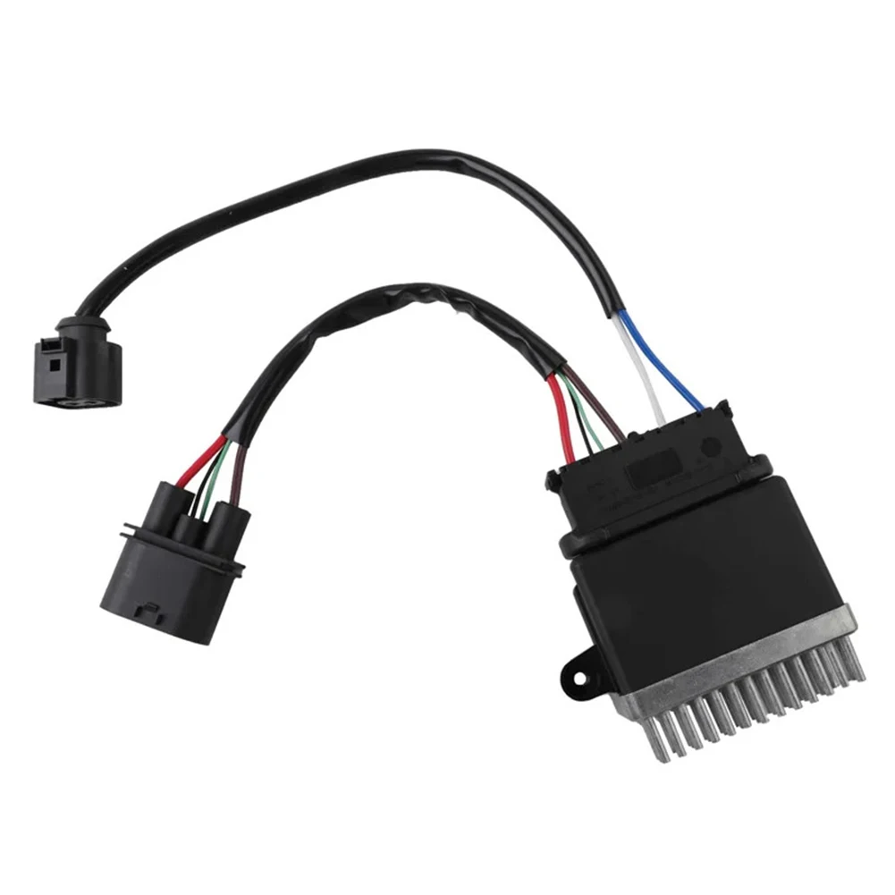 

Radiator Fan Resistor 8K0959501F for A4 For A5 For A6 For Q3 For Q5 2007 2018 Controls Cooling Fan Speed to Protect Engine