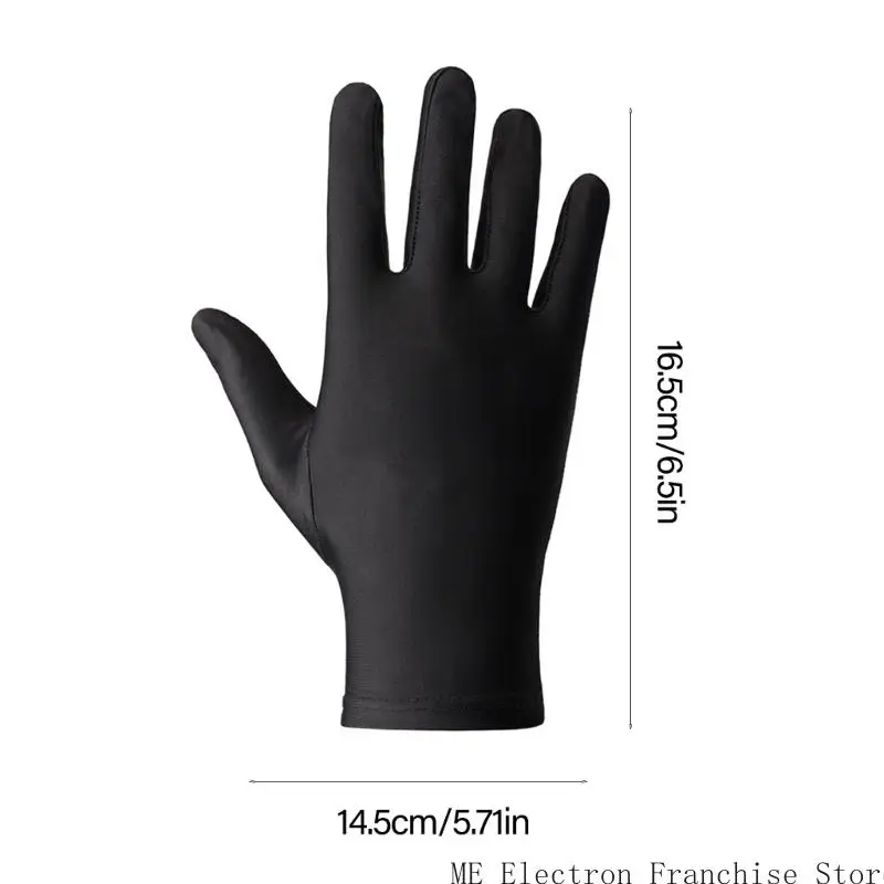 Unisex T5EA Удобные легкие шелковые перчатки для велосипедной езды на открытом воздухе Sport Secure Grip Giving и ежедневное