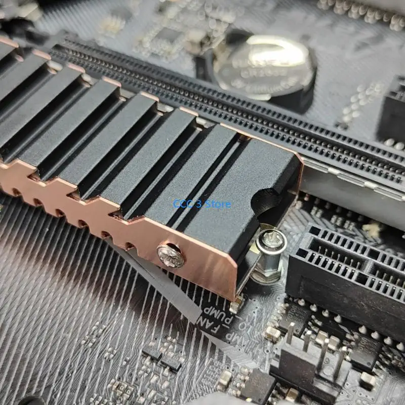 97bf alumínio M.2 dissipador calor para SSD NVME 2280 Estado sólido DISCURADOR RADIADOR DO RADIADOR DO RADILADOR PARA