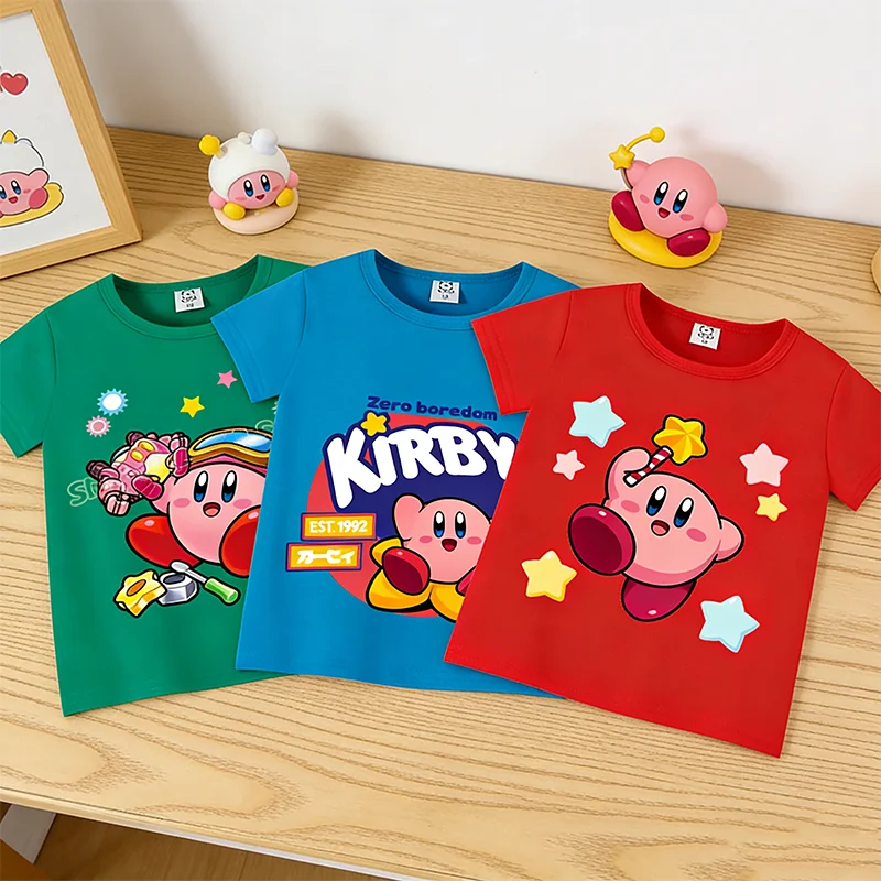 Летняя-детская-футболка-star-kirbys-с-короткими-рукавами-милые-разноцветные-топы-модная-футболка-с-героями-мультфильмов-для-малышей-повседневная-одежда-kawaii-game-boy-для-мальчиков-и-девочек-подарок