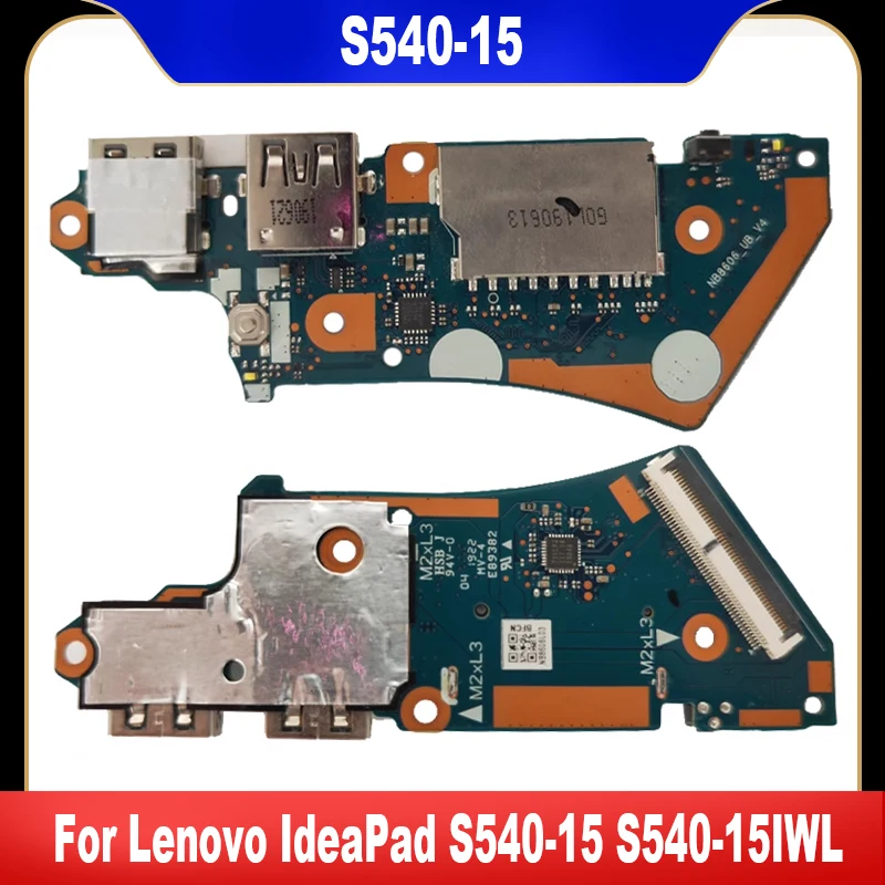 Oryginalny dla Lenovo IdeaPad S540-15 S540-15IWL moc czarownica USB IO kabel NB8606L03 100% testowany