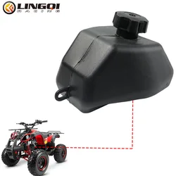 LINGQI ATV Petrol Gas Fuel Tank with Cap Universal for 50cc-125cc Dirt Pit Bike Plastic Scooter Parts Mini Motorcycle Oil Tanks