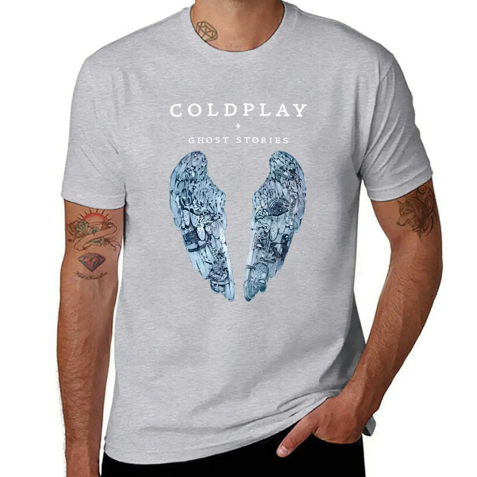 Plus Size Tops Sublime Mens Vintage T Shirts Vbcvb coldplay Band T-Shirt Summer Funny Style Men Clothing Graphic