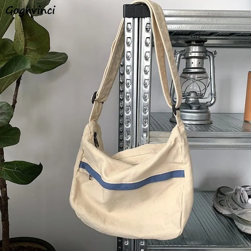 Męskie torby Crossbody Retro Cargo Harajuku ramię na wszystkie mecze duża pojemność tornistry szkoła luźna torba płócienna japonia styl torebka
