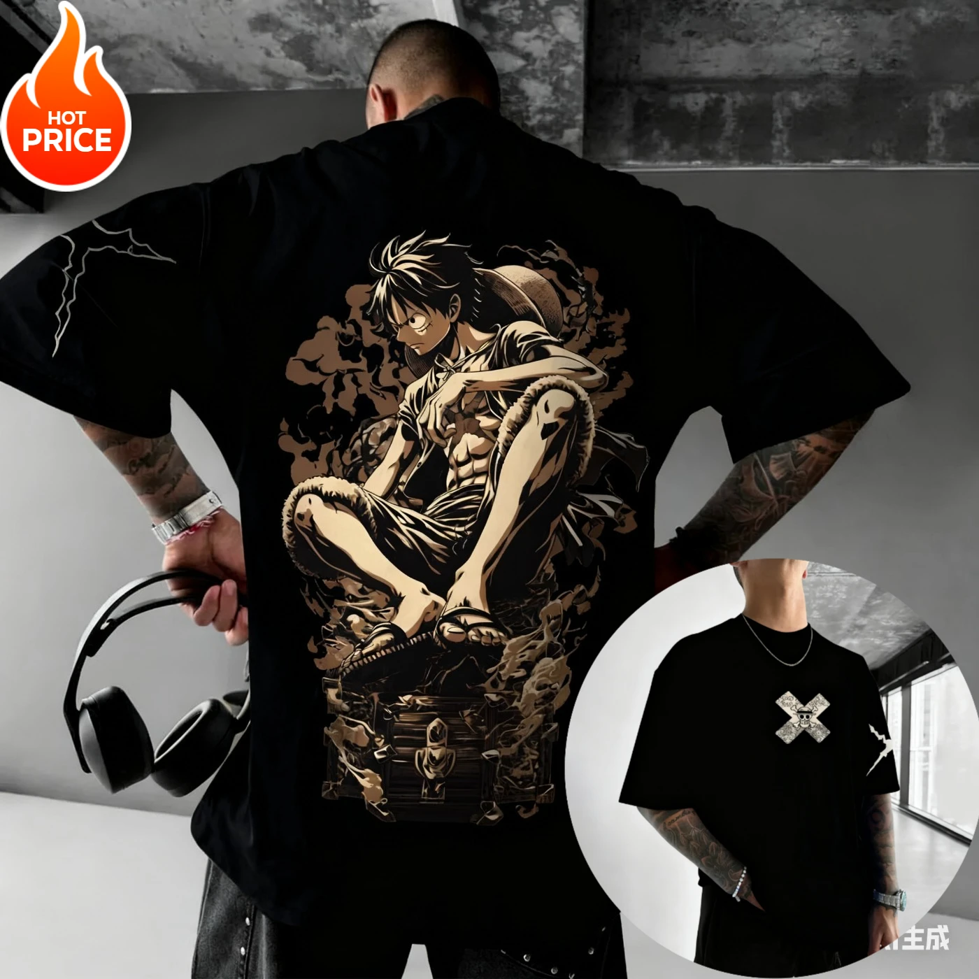 Een Stuk Luffy 2025 Nieuwe Anime Zomer T-shirt Mannen Harajuku Oversized Streetwear Vintage Vrouwen Casual Korte Mouwen Unisex Tee Y2k