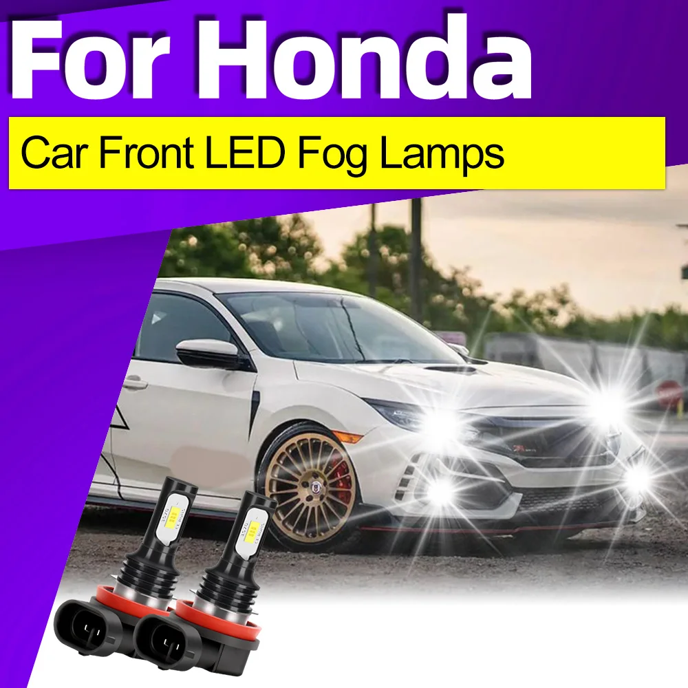 2PCS H8 H11 White L…