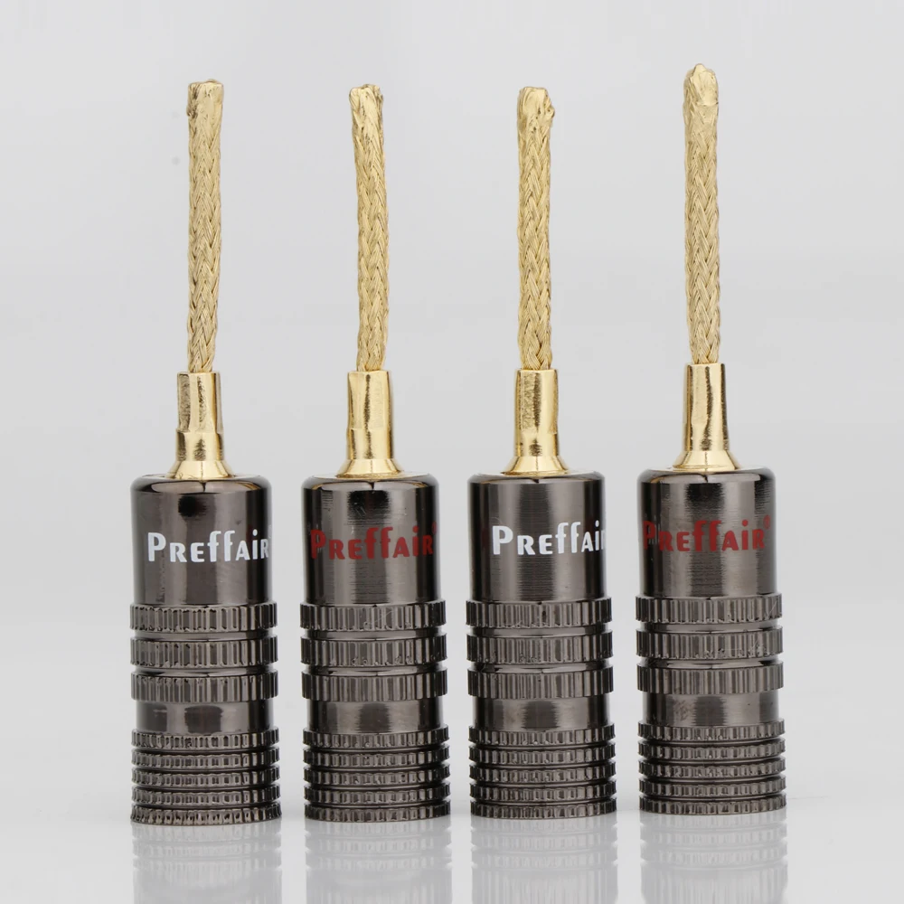 2 mm Kupferdraht, vergoldeter Bananenstecker, Lautsprecherkabel, geflochtener Draht, Steckverbinder – Detail 8