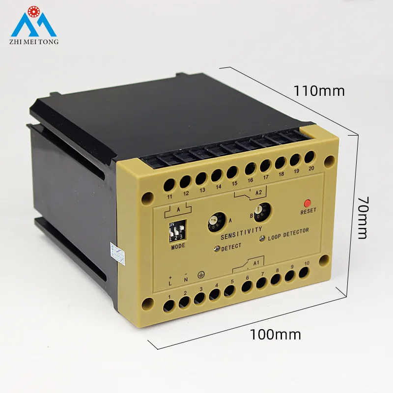 كاشف المركبات من الدرجة الصناعية، قناة واحدة، كاشف الإحساس الأرضي المضاد للتحطيم، وحدة تحكم في الملف الأرضي