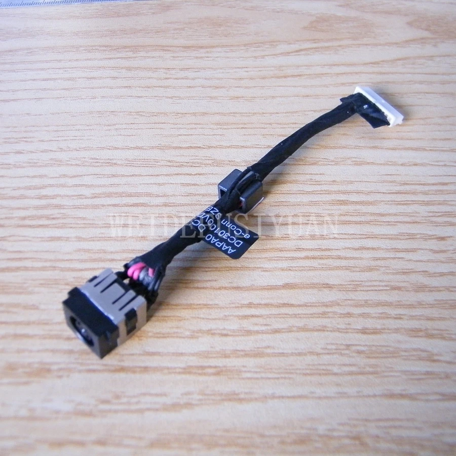 New AC DC Power Input Jack Cable For Dell Precision M7710 M7510 M7520 0MH9GW DC30100VD00 Charging Port Connector Socket