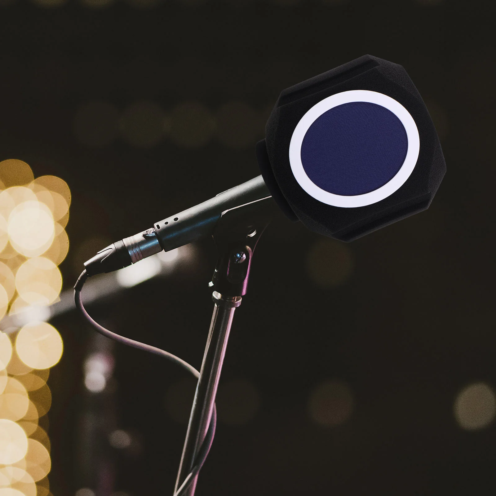 

Microphone Isolation Shield Windproof Pop Filter Portable Acoustic Filter for Recording Live Streaming Karaoke