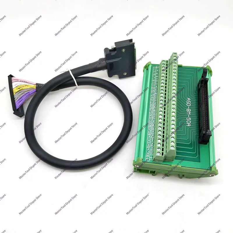 DELTA ASDA-A2 series servo driver CN1 Terminal board terminal block ASD-BM-50A with 0.5-5m cable