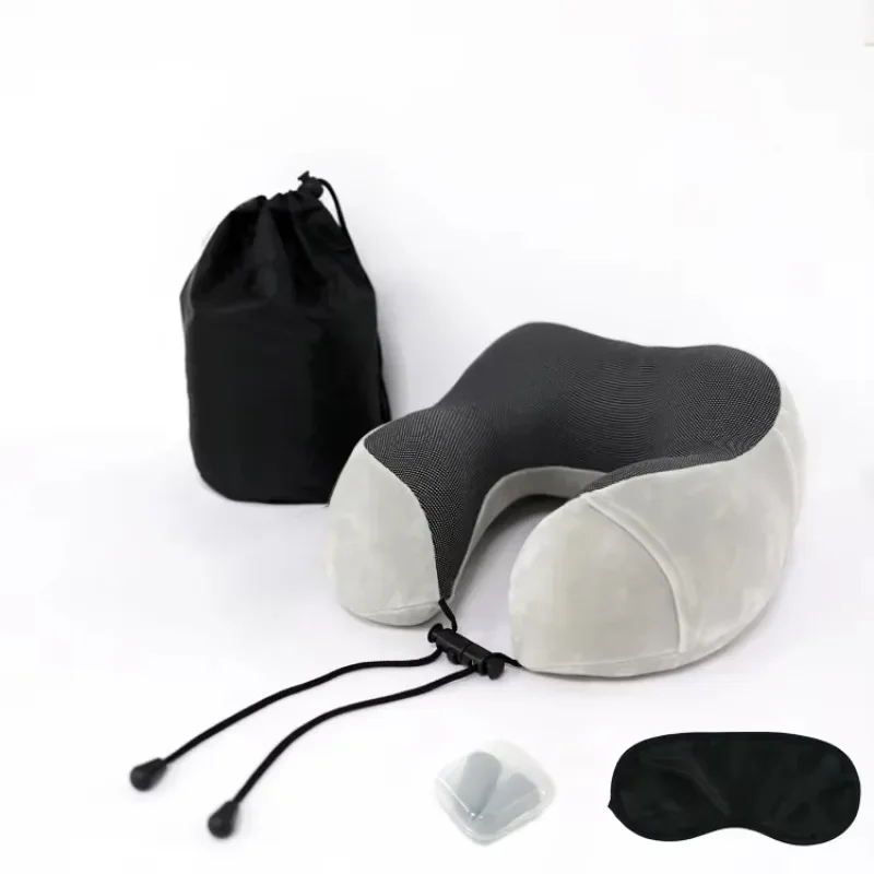 

Custom Flying memory foam u shape pillow pillow for travel foldable travel pillow