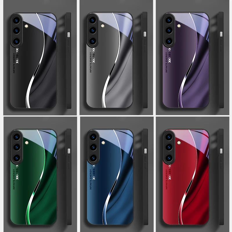 

Ultimate high-end graphics Suitable For Samsung S25 Ultra S20 FE S21 S22 S23 Plus S24 S26 S26+ Edge magnetism Glass Phone Casee