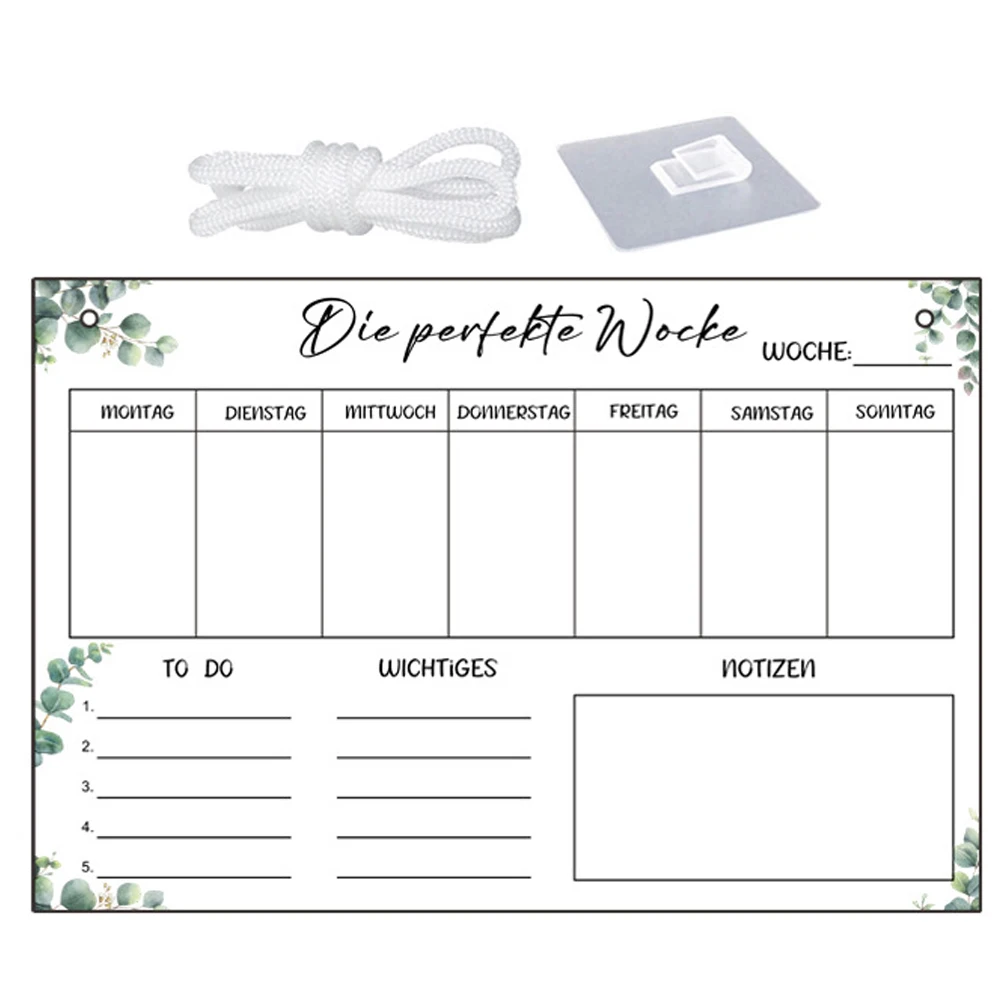 

to Do List Planner Board Erasable Wall Hanging Memo Schedule Writing Board for Home Office 1Set Planning Boards for Wall