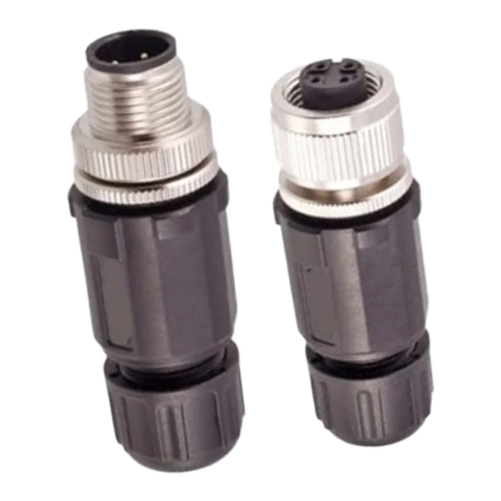 Industrial Ethernet Connector Waterproof Aviation PA+GF For TPU Material For Harsh Environment Network Data Transmission