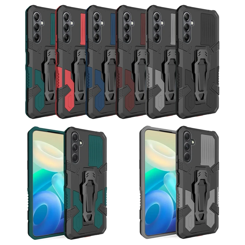 Back Clip Bracket Case For Samsung Galaxy A73 A72 A71 A70 A55 A54 A52 A51 A41 A35 A34 A32 A30s A25 A24 A21S A20 A16 A15 A14 A06