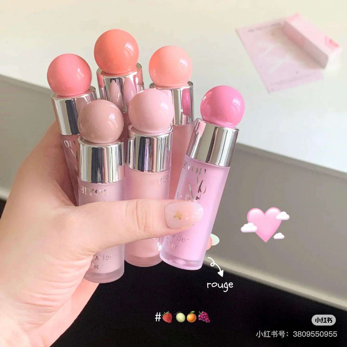 

NEIYOU Highly Pigmented Matte Liquid Blush Long Lasting Non Fading Smooth Festival Stage Makeup Blush