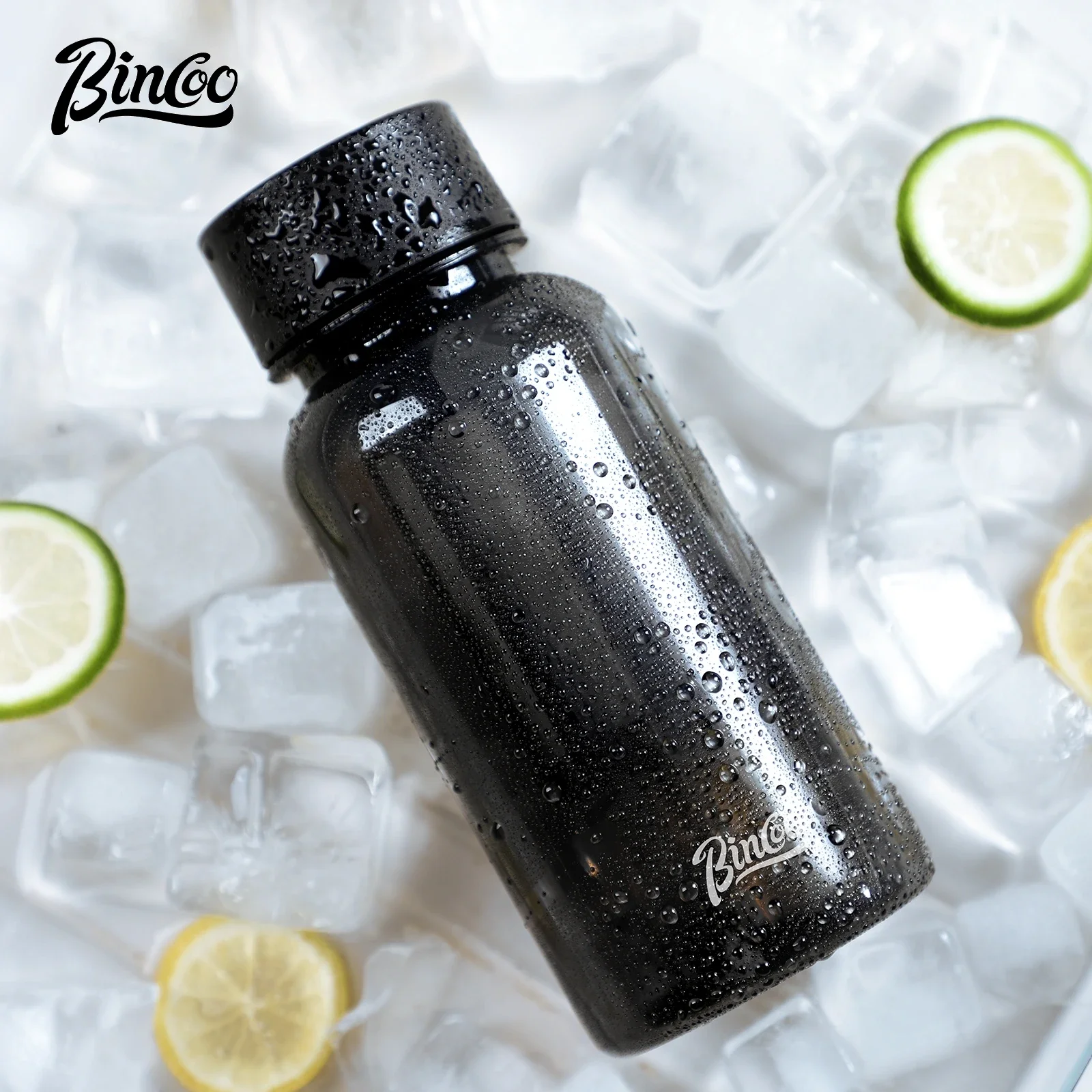 Bincoo 600ml Cold Brew Bottle w/ 300-Mesh Filter, Leakproof Travel Cup for Iced Coffee/Tea, BPA-Free Tritan Material