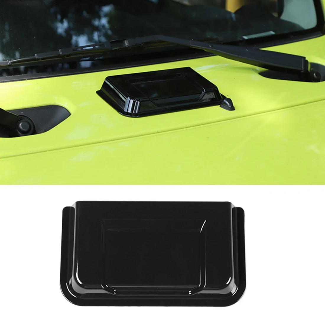Hood Vent Hood Scoop Vent Intake Cover Trim for Suzuki Jimny 2019 2020 2021 2022