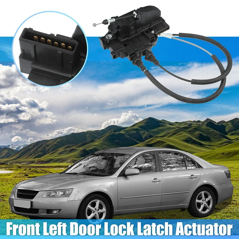 Linker Voordeur Slot Actuator Voor Hyundai Sonata 2006-2007 Onderdelen Accessoires Onderdelen 81310-3k020