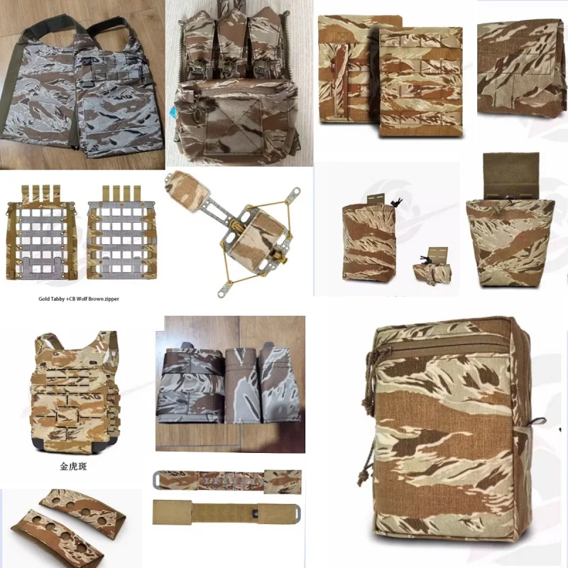 Golden Tiger Spot V5 Tank Top Special Accessory Bag