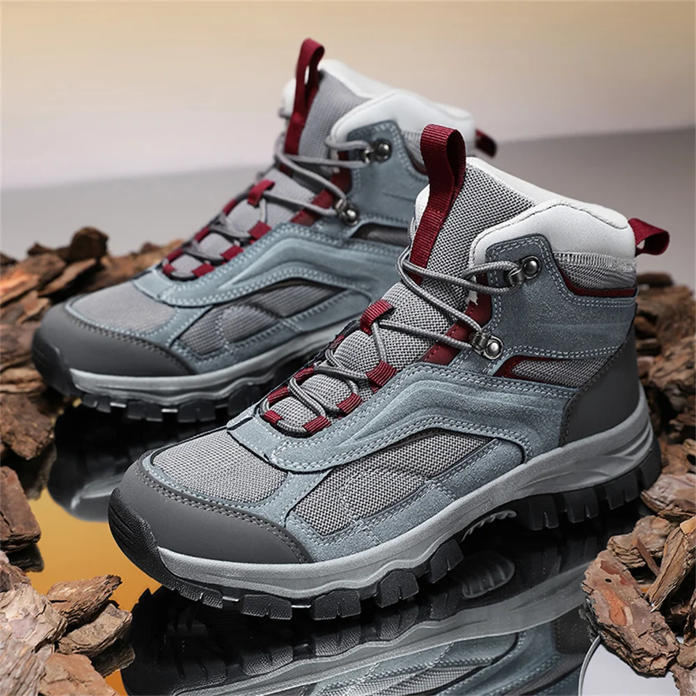 

Men's Hiking Shoes Outdoor Travel Shoes Comfortable Male Shoe Wear-resistant Men Trekking Hunting Tactical Sneakers Plus Size 47