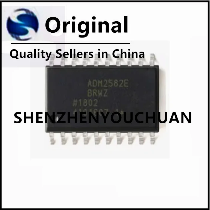 ADM2582E ADM2582EBRWZ  transceiver 16Mbps 1/1 SOIC-20-300mil RS-485/RS-422 ICs ROHS   IC Chipset New Original