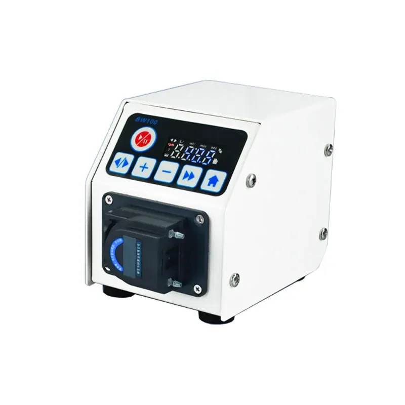 Micro pompa peristaltica BW100 pompa dosatrice a flusso costante a velocità digitale da laboratorio ad alta precisione