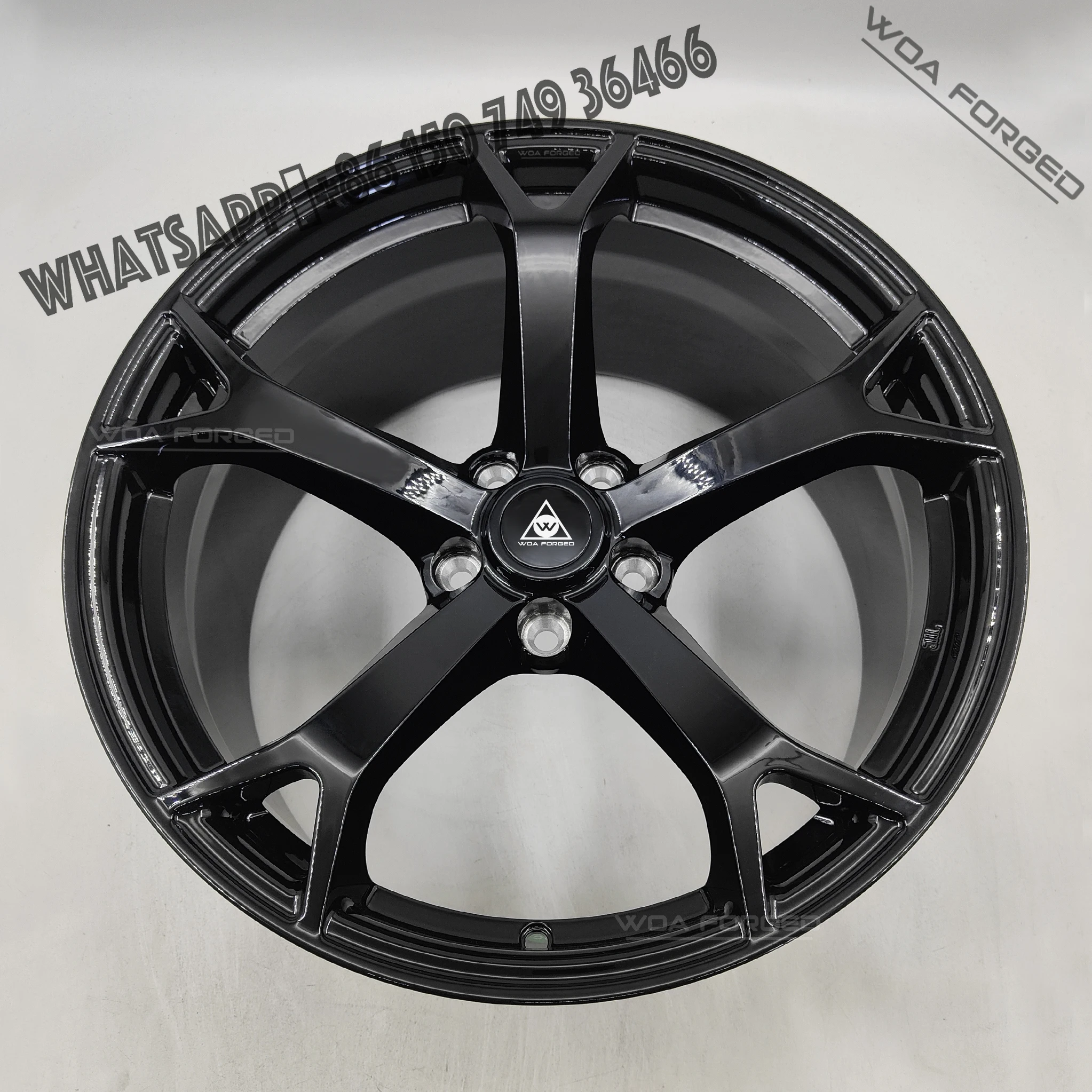 

New Gloss Black Forged Wheels Concave Design 19 Rims for Nissan 300z 350z Infiniti Q50 Q60 G35 G37 for 370z V1