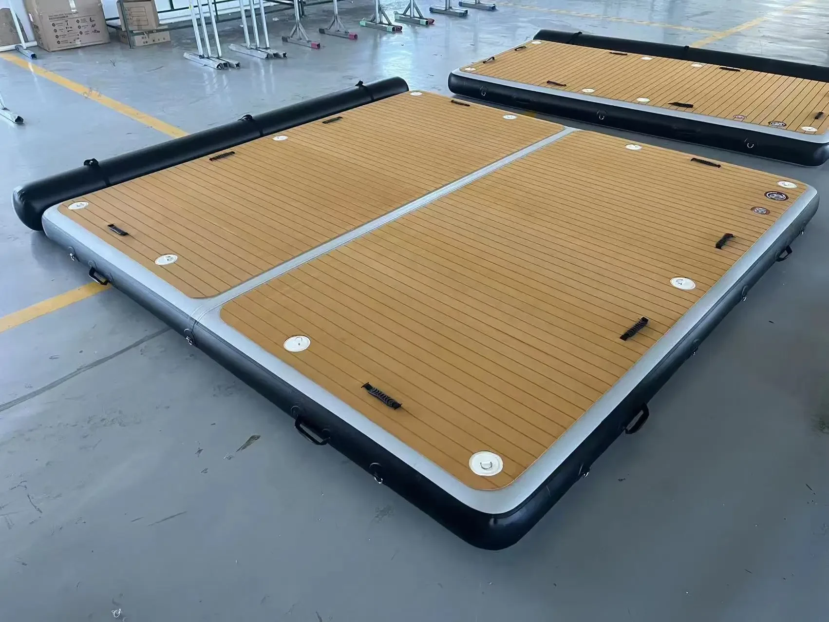 Isola per tappetino da nuoto galleggiante con acqua per barca gonfiabile Dropstitch da 3M