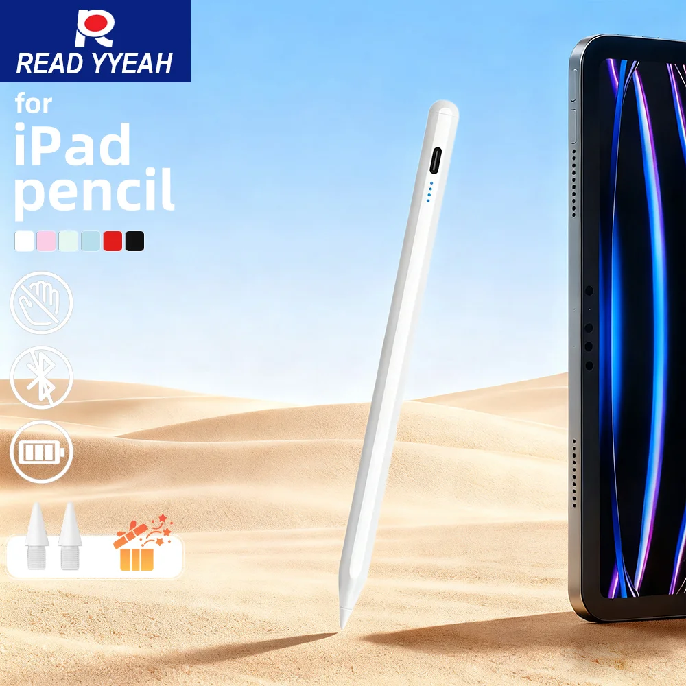 

Стилус для Apple Pencil с функцией магнитного притяжения, для iPad 2022 2021 2020 2019 2018 Pro Air Mini Специальный стилус