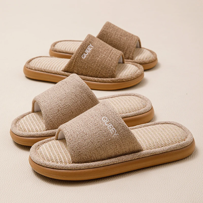 New  slippers for women at home, indoor anti Non-Slip couple summer floor slippers Men Shoes For All Seasons