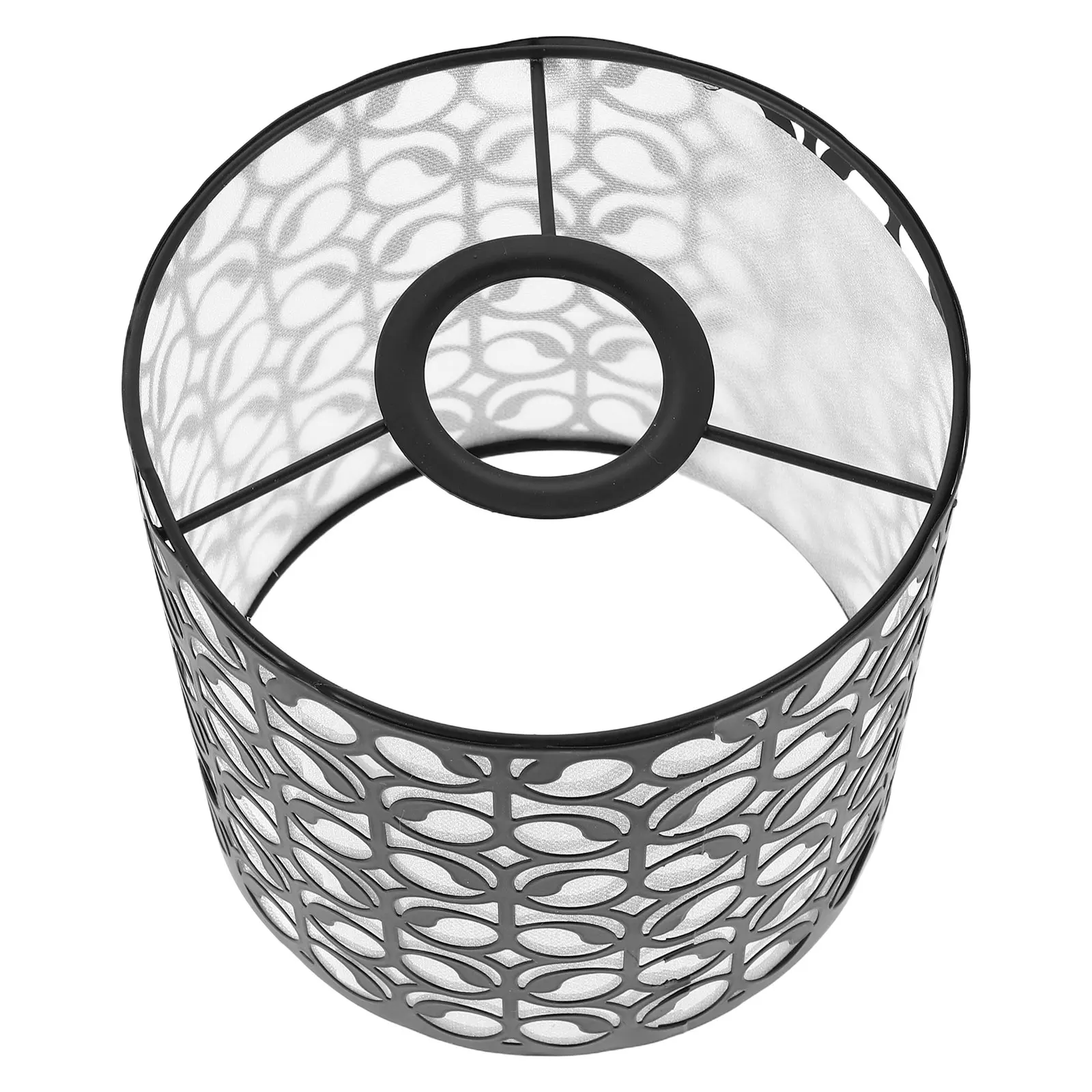 

Owl Hollow Lamp Cover E27 Black for Table Floor Lamps Chandeliers DIY Cylindrical Frame Lighting Attachment