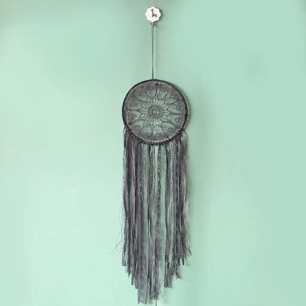 Indian Lace Tassel Hanging Living Room Dormitory Decor Black
