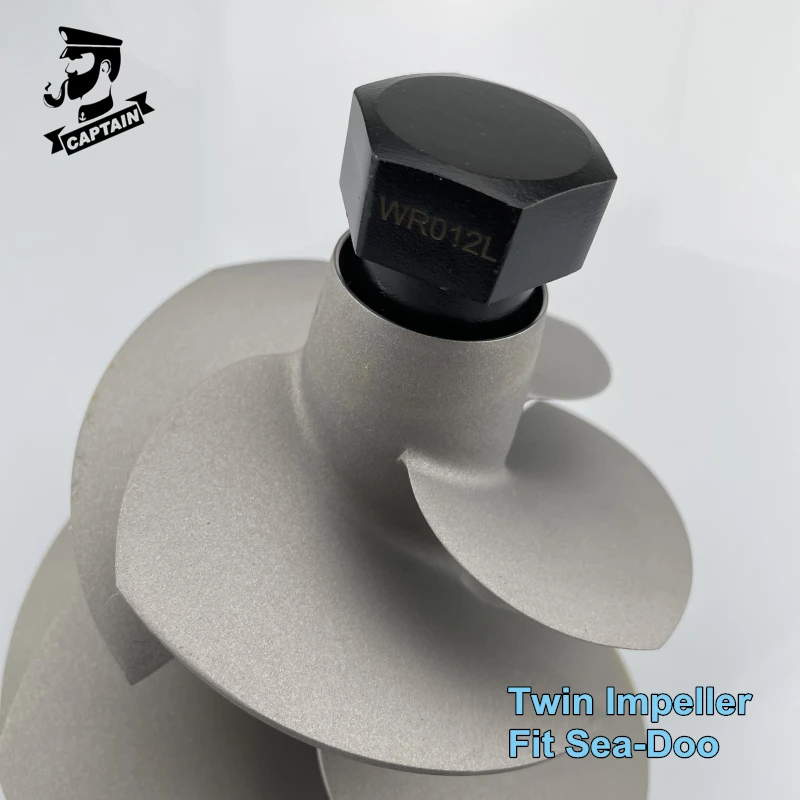 Captain SX4-13/16 Performance Twin Impeller For Seadoo Jet Ski RXP-X 300  RXT-X 300 GTX LIMITED 300 161mm Sand Blasted 8 Blades