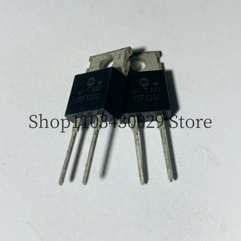 10Pcs New Original 15F120C-220C2L 15F120C TO-220-2 15A 1200V Fast Recovery Diode